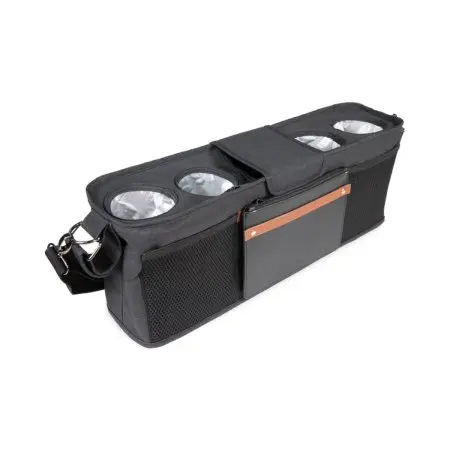 Wonderfold	Parent Console with 4 Insulated Cup Holders - Black	PC04-BLK 604085129825 Tjskids.com