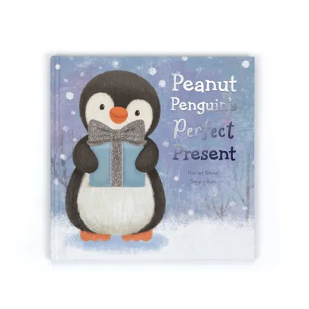 Jellycat Peanut Penguin's Perfect Present Book	BK4PPP	670983164923 Tjskids.com