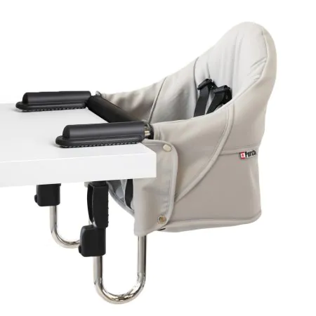 guzzie+Guss	Perch Hanging Highchair - Pearl (Sleek Chrome Edition) GG201PE	697131400719 Tjskids.com