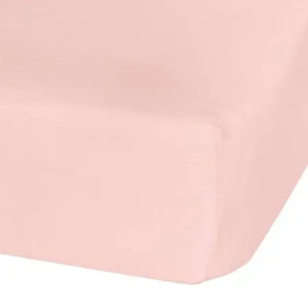 Perlimpinpin Muslin Fitted Crib Sheet - Rose