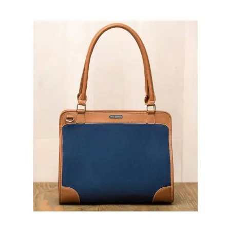 Little Unicorn  Petite Manifest Diaper Bag - Denim UD080	812967021833 Tjskids.com