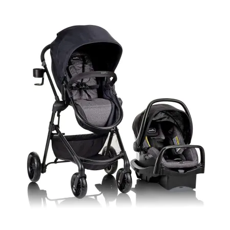 Evenflo Pivot Modular Travel System - Casual Grey	TS100411990C 32884206520 Tjskids.com