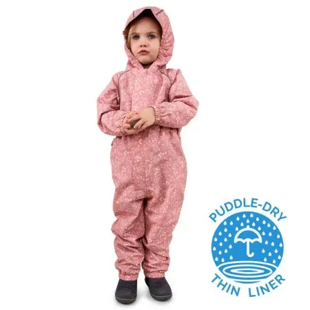 Jan & Jul Puddle-Dry Waterproof Play Suit - Prairie Flowers