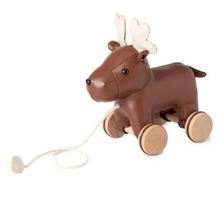 Little Big Friends Pull Along Toy Bruce the Moose 304430 3700552304430 Tjskids.com