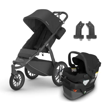UPPAbaby Ridge Jogging Stroller + Mesa V3 Travel System - Jake