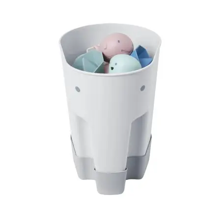 Shnuggle Ellie Bath Toy Drying Caddy - Grey