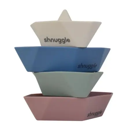 Shnuggle Stack and Sail Bath Boat Toys