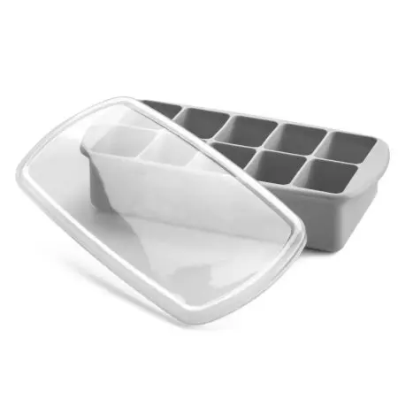 Melii Silicone Baby Food Freezer Tray  Grey 11430 790693114305 Tjskids.com