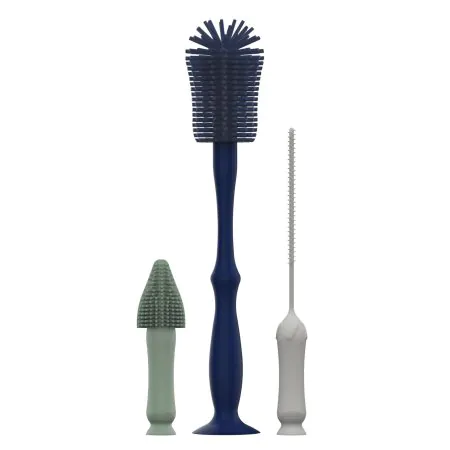 Dr Browns Silicone Brush Set AC079-CA	72239329542 Tjskids.com