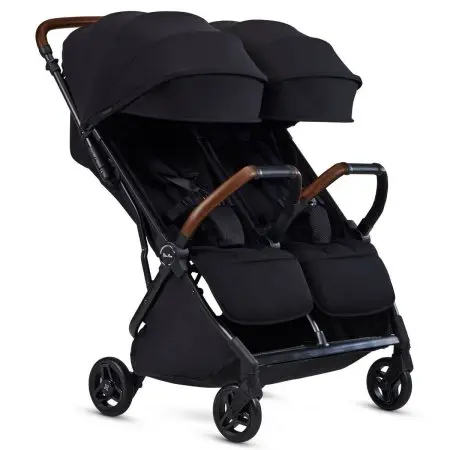 Silver Cross Jet Double Travel Stroller - Black