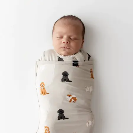 Kyte Baby Sleep Bag Swaddler - Fluffy Dog 1462DOOA0 197841205920 Tjskids.com