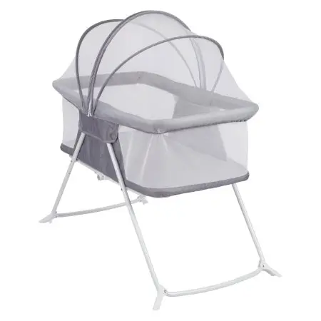 Cosco Sleep Spot Bassinet - Tranquil Grey 10584CTQG	884392100131 Tjskids.com