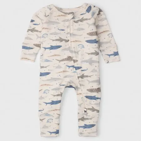 Loulou Lollipop Sleeper Tencel - Sharks Tjskids.com