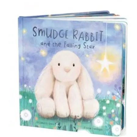 Jellycat Smudge Rabbit and the Falling Star Book	BK4SMB	670983161076 Tjskids.com