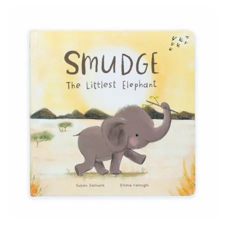 Jellycat Smudge the Littlest Elephant Book	BK4SMG	670983151725 Tjskids.com