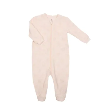 Dream Velour Burnout Sleeper - Pink