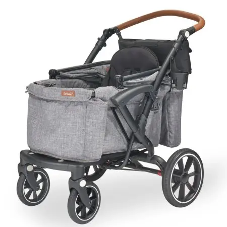 Larktale	Sprout V2 Single to Double Stroller/Wagon - Nightcliff Stone LK52014 Tjskids.com