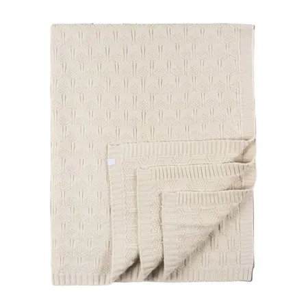 Just Born Sweater Knit Blanket - Tan GCW60557 32633138713 Tjskids.com