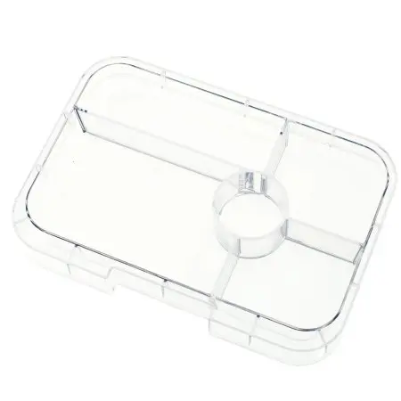 Yumbox	Tapas 5 Compartment Tray - Clear OLD TR-III-201810-5C 854298008169 Tjskids.com