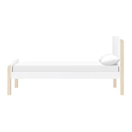 TipToe Twin Bed White/Washed Natural