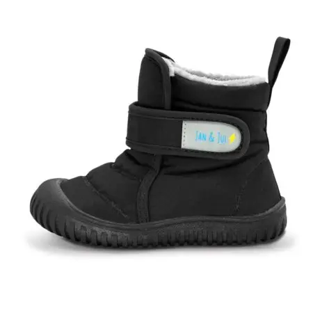 Jan & Jul	Toasty-Dry Booties - Black Tjskids.com