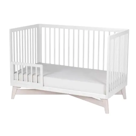 Little Seeds Toddler Guardrail (Spindle) Pala Collection - White TF008WHPH 884392020569 Tjskids.com