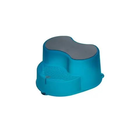 Rotho Babydesign Translucent Step Stool Blue 20005 4250226034501 Tjskids.com