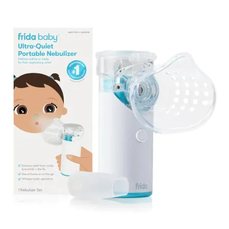 Fridababy Ultra-Quiet Portable Nebulizer NF119	810028777682 Tjskids.com