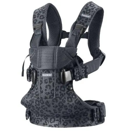 Baby Carrier One Air 3D Mesh - Anthracite Leopard