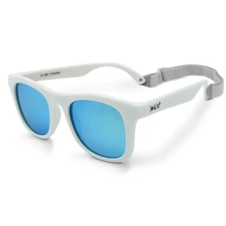 Jan & Jul Urban Xplorer Glasses Mirrored Aurora Lenses White