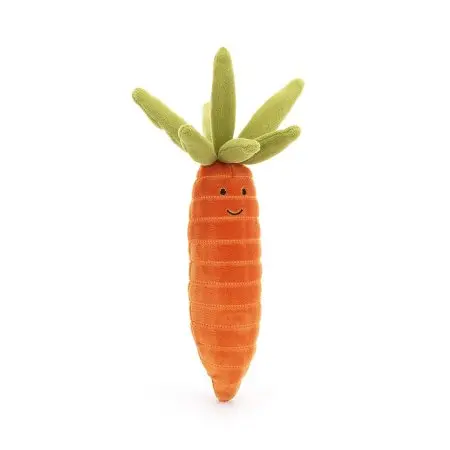Jellycat Vivacious Vegetable - Carrot	VV6C 670983118230 
 Tjskids.com