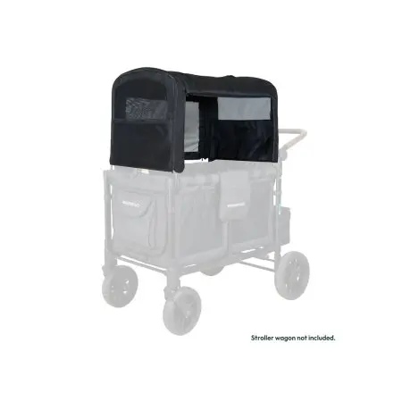 Wonderfold	W2 Elite Luxe Flex Canopy - Black	W2ELFLXCPY-BLK 604085003552 Tjskids.com