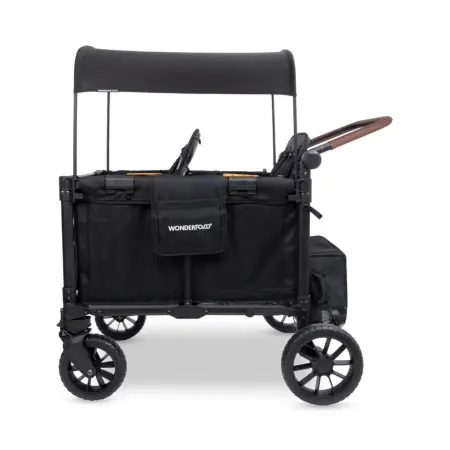 WonderFold	W4 LUXE Pro Quad Stroller - Black W4LUXJP-BLK	604085005334 Tjskids.com