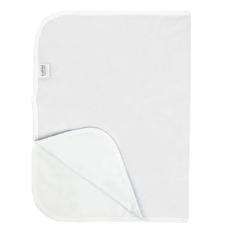 Waterproof Flat Changing Pad Terry White
