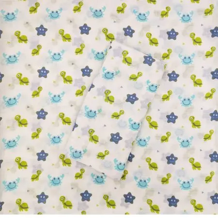 Muslin Swaddle - Sea Turtles
