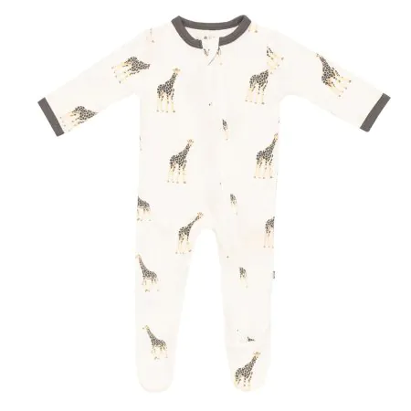 Kyte Baby  Zippered Footie - Giraffe