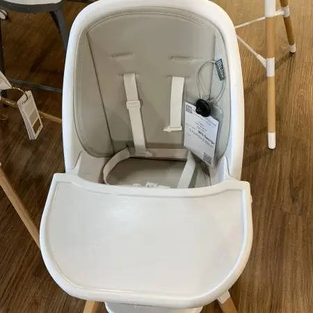 TruBliss 2-in-1 Turn-A-Tot High Chair - Grey Taupe Open Box
