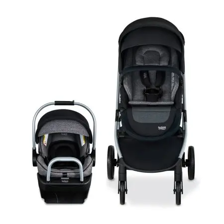 Britax Willow Grove SC Travel System - Pindot Onyx tjskids.com