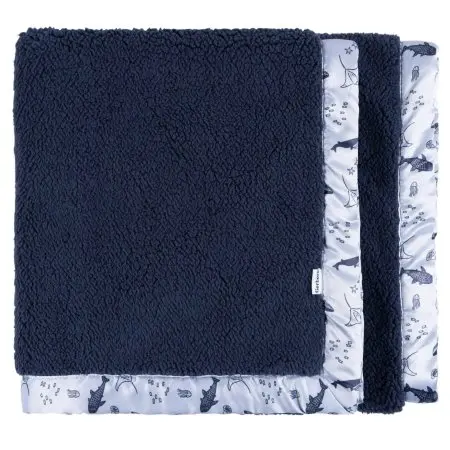 Gerber 2 Ply Plush Blanket - Coastal Calm GCW51000	13618468797 Tjskids.com
