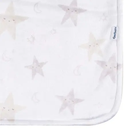 Gerber 2 Ply Plush Blanket - Celestial Stars GCW51005	13618468841 Tjskids.com