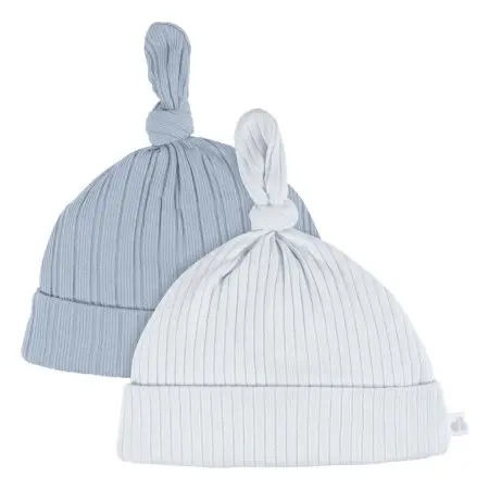 Just Born 4-Piece Hat and Mittens - Blue	GCW60530 32633138874  Tjskids.com