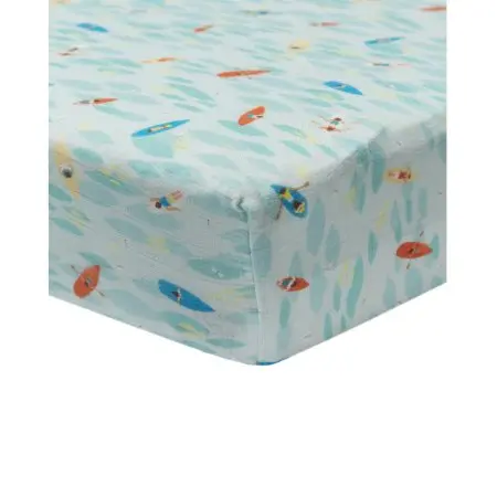Loulou Lollipop Crib Sheet - Kayak CRIBKYK 825754037016 Tjskids.com