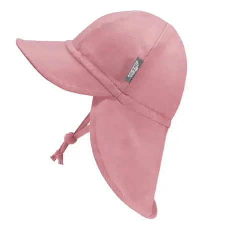 Jan & Jul	Sun Soft Baby Cap - Dusty Rose Tjskids.com

