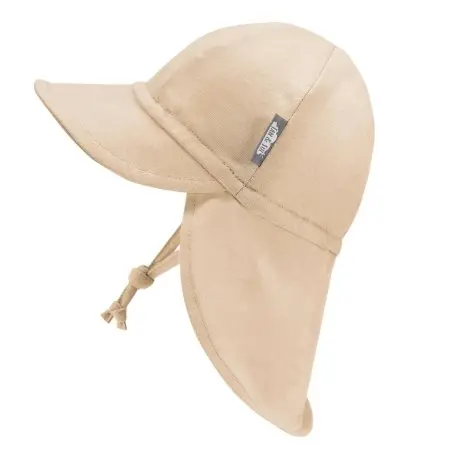 Jan & Jul	Sun Soft Baby Cap - Oat Tjskids.com

