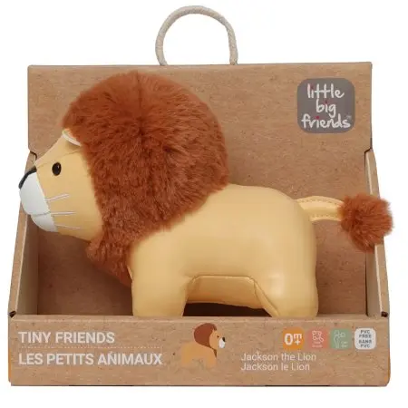 Little Big Friends Tiny Friends with Fur - Jackson The Lion	304737 3700552304737 Tjskids.com