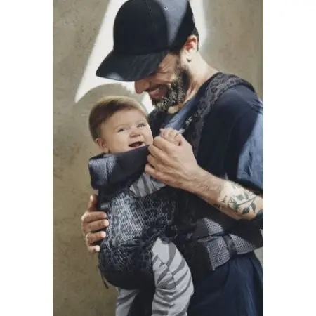 BabyBjorn Baby Carrier Free 3D Mesh - Anthracite Leopard