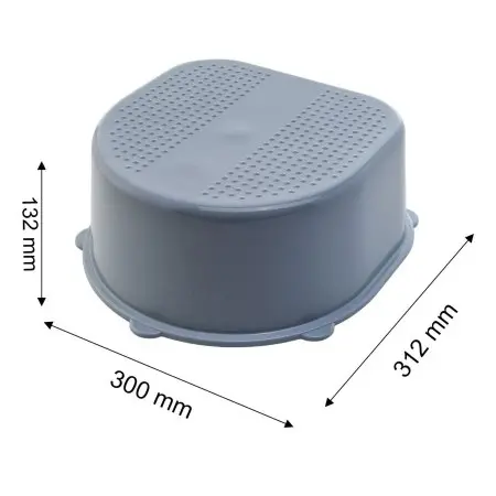 Rotho Babydesign Bella Bambina Step Stool Aquamarine Pearl 20024 4250226010109 Tjskids.com