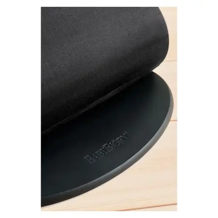 BabyBjorn Bouncer Balance Soft Woven Black/Dark Grey	005122US 810047572312 Tjskids.com
