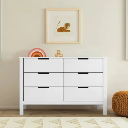 Carters Furniture by Davinci Colby 6 Draw Dresser