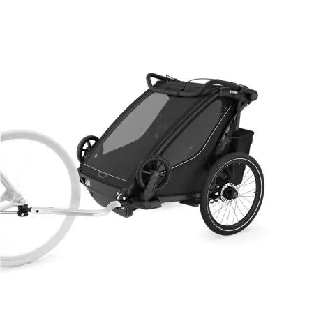 Thule Chariot Sport 2 Double Black	10201031	197074564740 Tjskids.com
